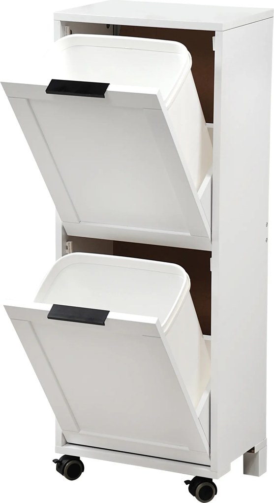 Wózek kuchenny z 2 koszami na śmieci, KESPER