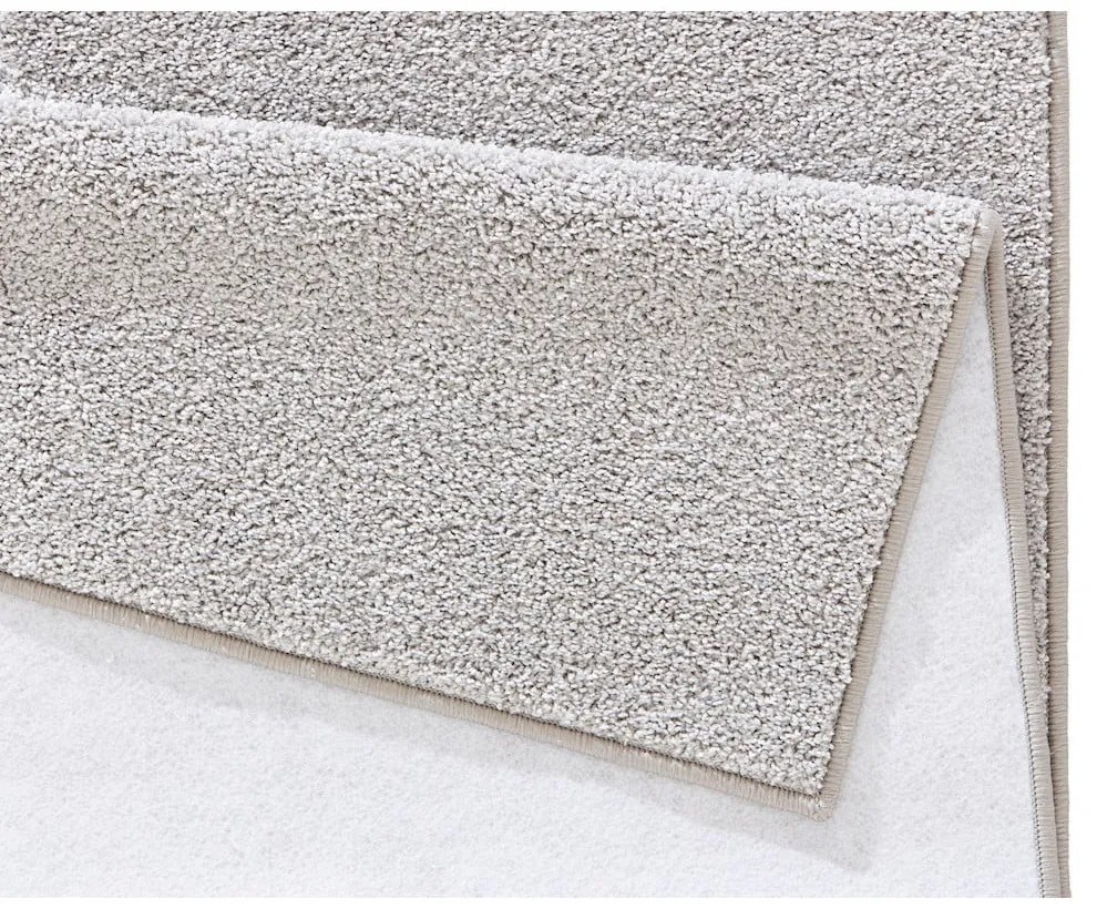 Jasnoszary chodnik Hanse Home Pure, 80x400 cm