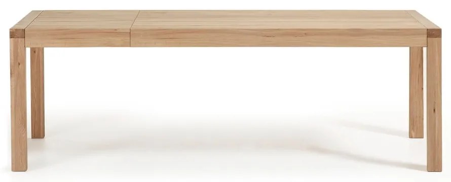 Dębowy rozkładany stół do jadalni Kave Home Vivy, 180x90 cm