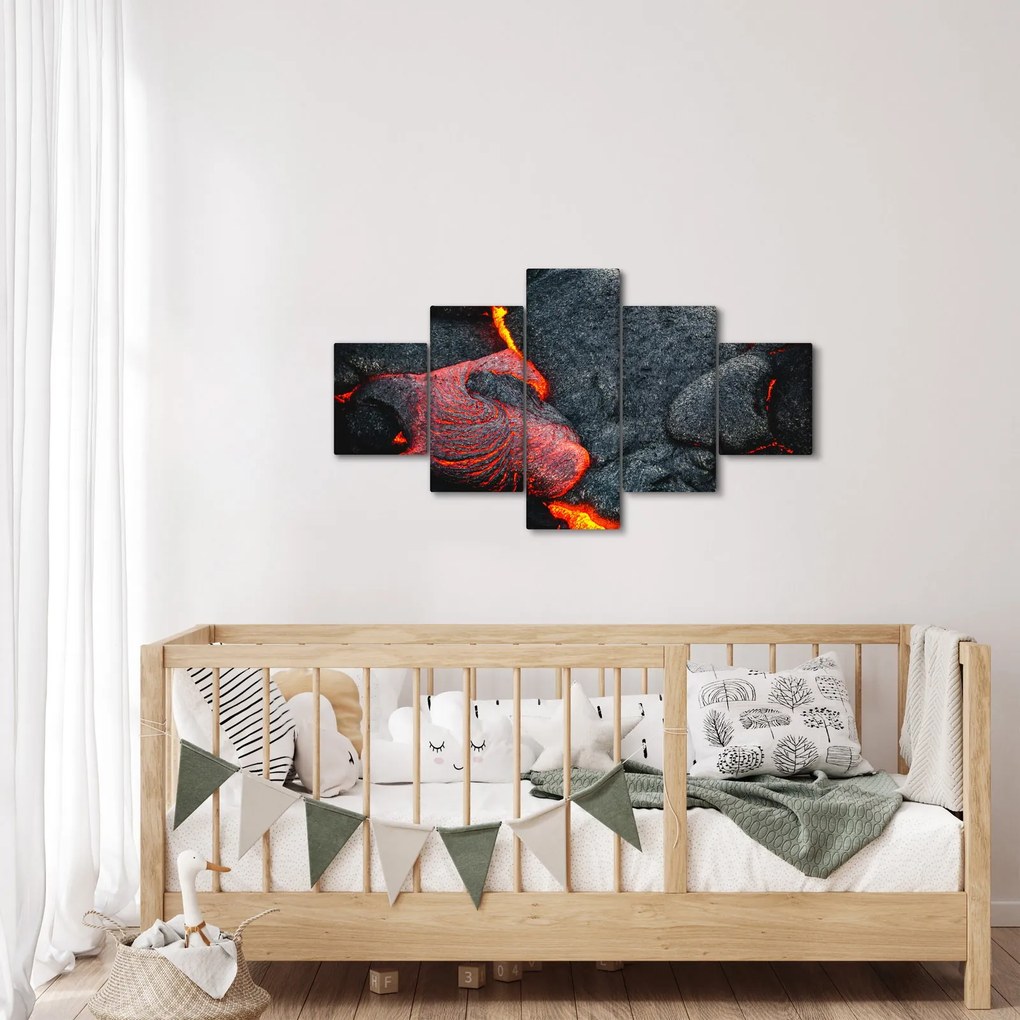 Obraz - Lawa (125x70 cm)