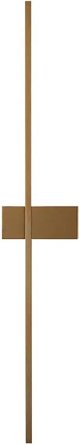 Kinkiet ścienny LED AISHA, 12 W, 230 V, 4000 K, 80 cm, złoty