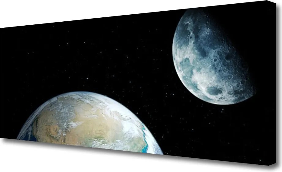 Fotoobraz na płótnie Kosmiczna Więź Światów