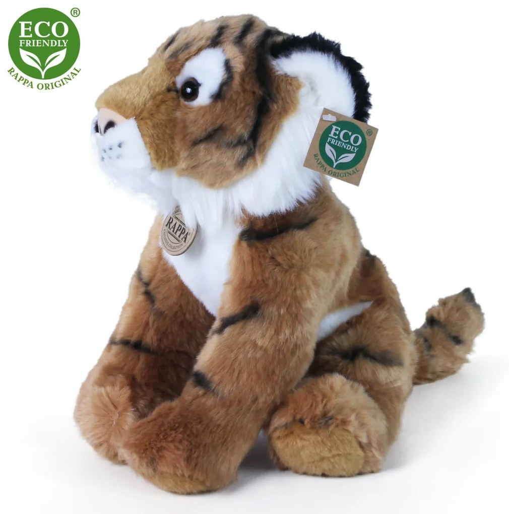 Pluszowy tygrys siedzący 30 cm ECO-FRIENDLY