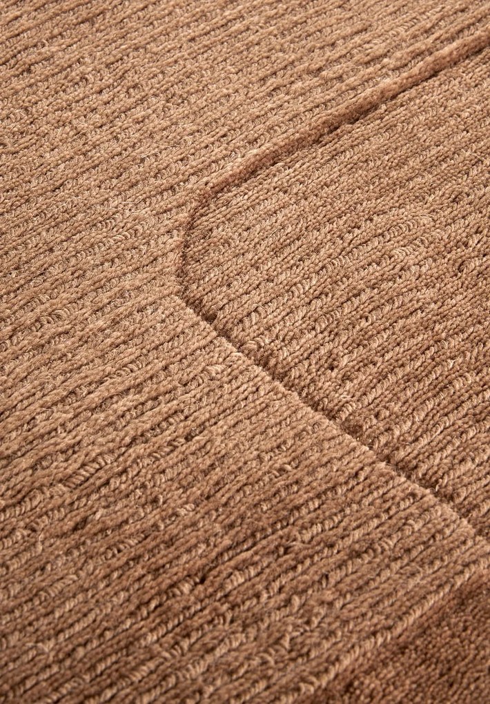 Dywan wełniany Villeroy &amp; Boch Charlotte odcienie brązowego 120 cm x 170 cm