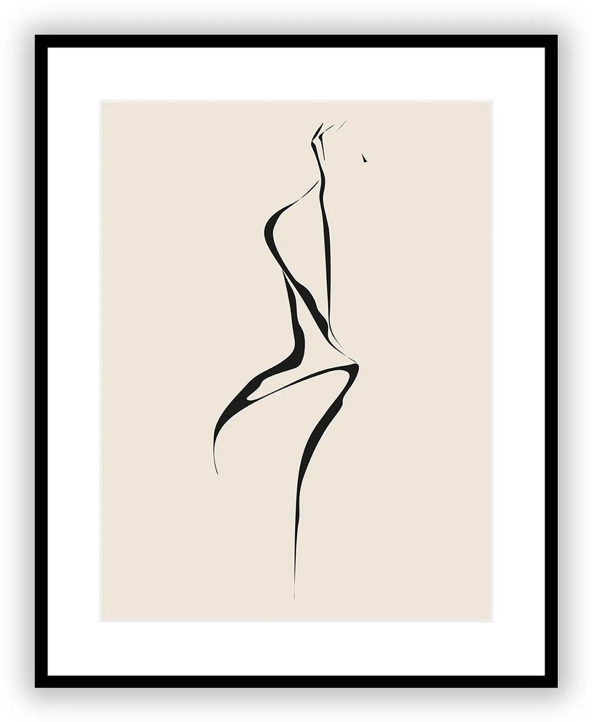 Obraz Nude Line II 40 x 50 cm