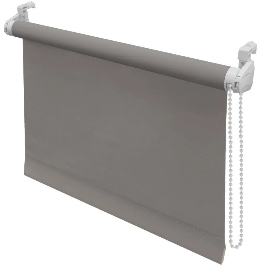 Ciemnoszara roleta 72,5x150 cm Mini Relax – Gardinia