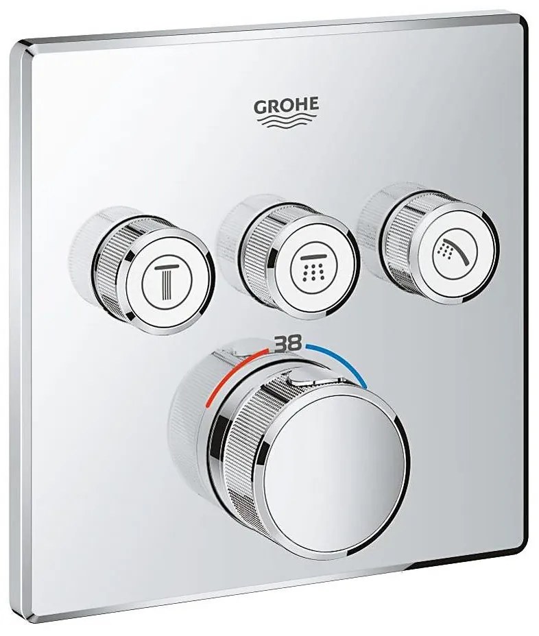 GROHE 29126000 - Bateria termostatyczna GROHTHERM SMARTCONTROL, chrom polerowany