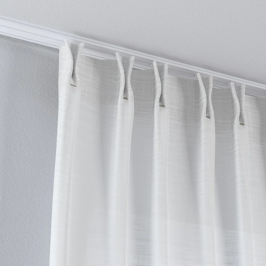 Firana na haczykach flex podwójnych