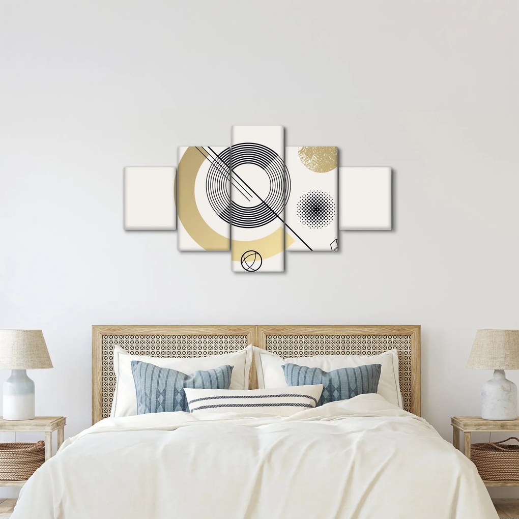 Obraz - Kształty geometryczne N⁰2 (125x70 cm)