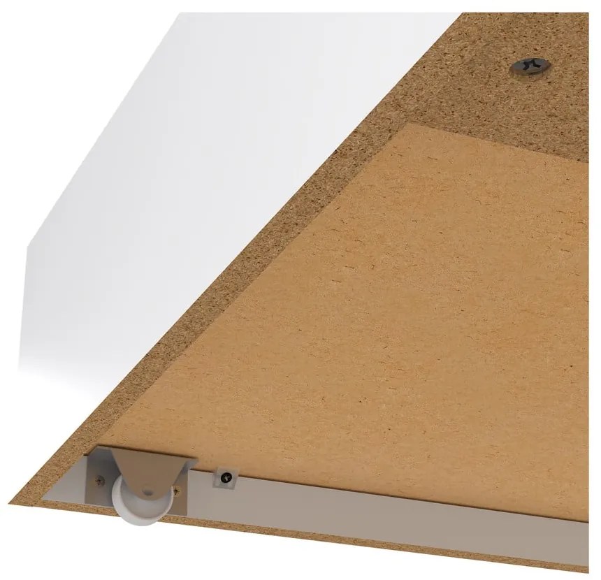 Białe szuflady pod łóżko zestaw 2 szt. 90x190/140x190 cm Naia – Tvilum