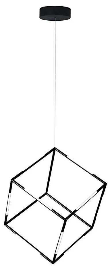 Klausen 142025 - Lampa LED DICE LED/48W/230V czarna na lince