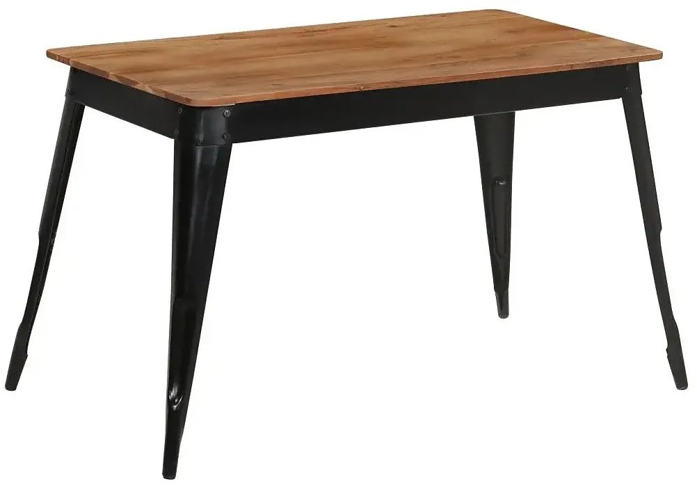 Stół z drewna akacjowego Timber 2X – brązowy
