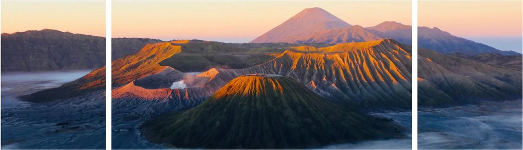 Obraz góry Bromo w Indonezji (170x50 cm)