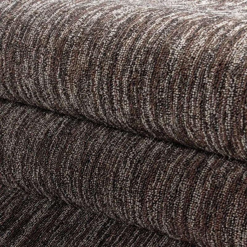 Dywan jednobarwny na filcu Nizza brązowy 280 cm x 370 cm