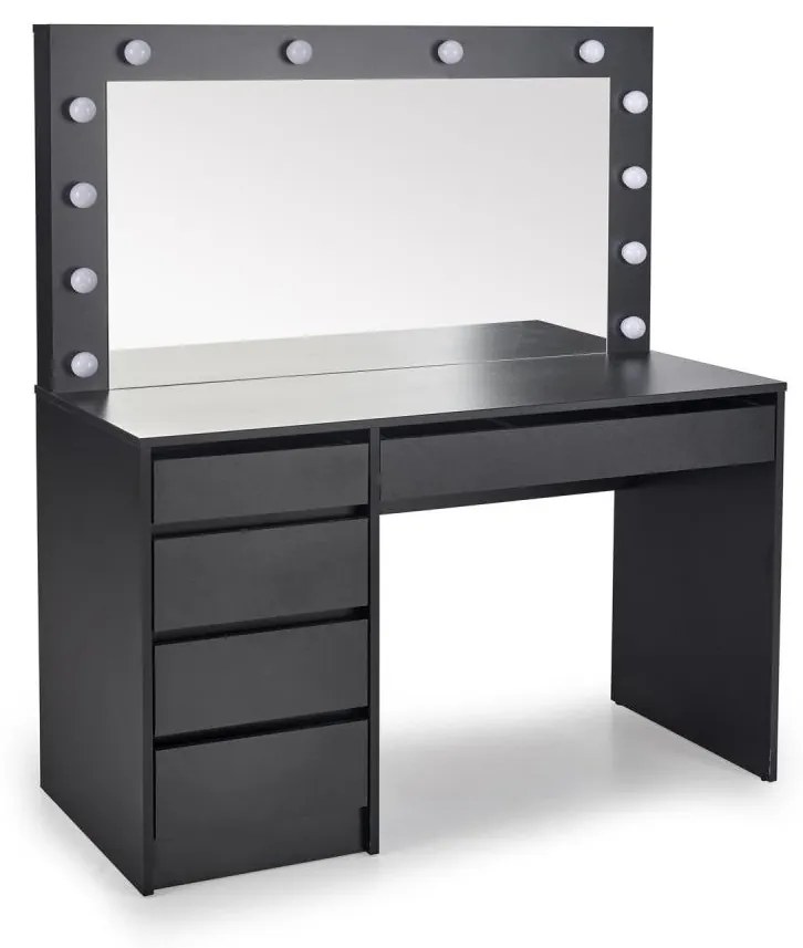 Toaletka AMORIO czarna