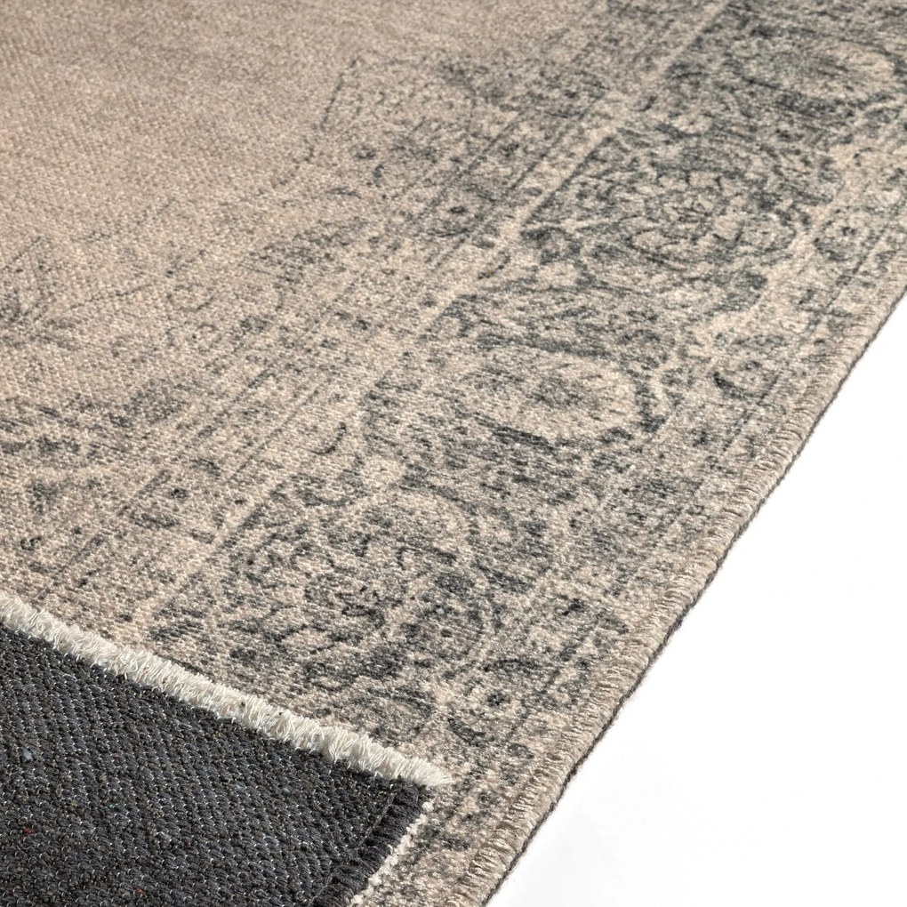 Dywan vintage Marylou kremowy 80 cm x 195 cm