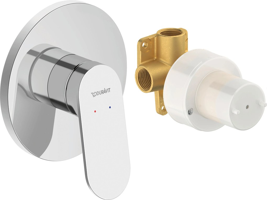 Duravit Wave Einhebelmischer Unterputz Set