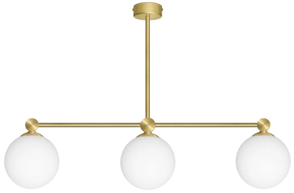 Złota lampa wisząca nad stół GP-S3L