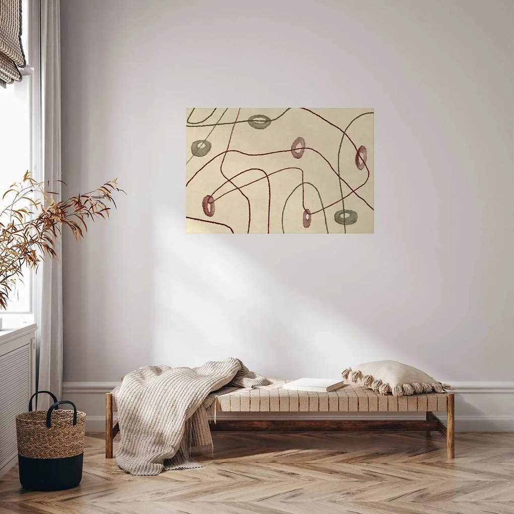 Plakat Kształty 42x29,7 cm bez ramy bez marginesu ARTGEIST B