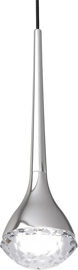 Open Design OR80322 - Lampa wisząca LED na lince CRIMA LED/7W/230V, chrom błyszczący