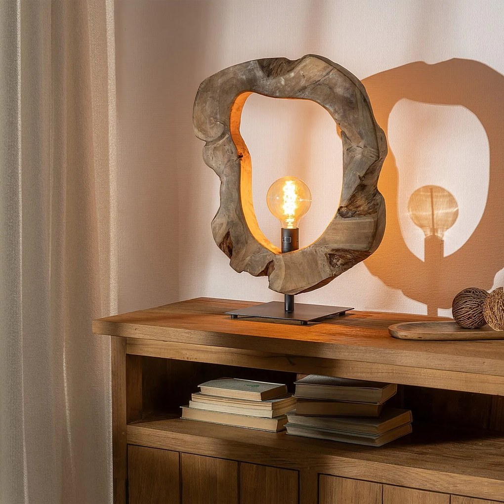 Lampa stołowa Cavum 55 cm