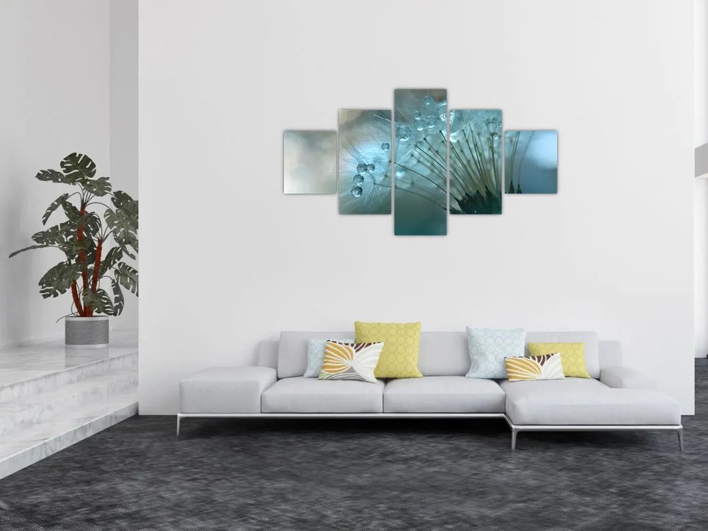 Obraz - Dmuchawiec - nafta (125x70 cm)