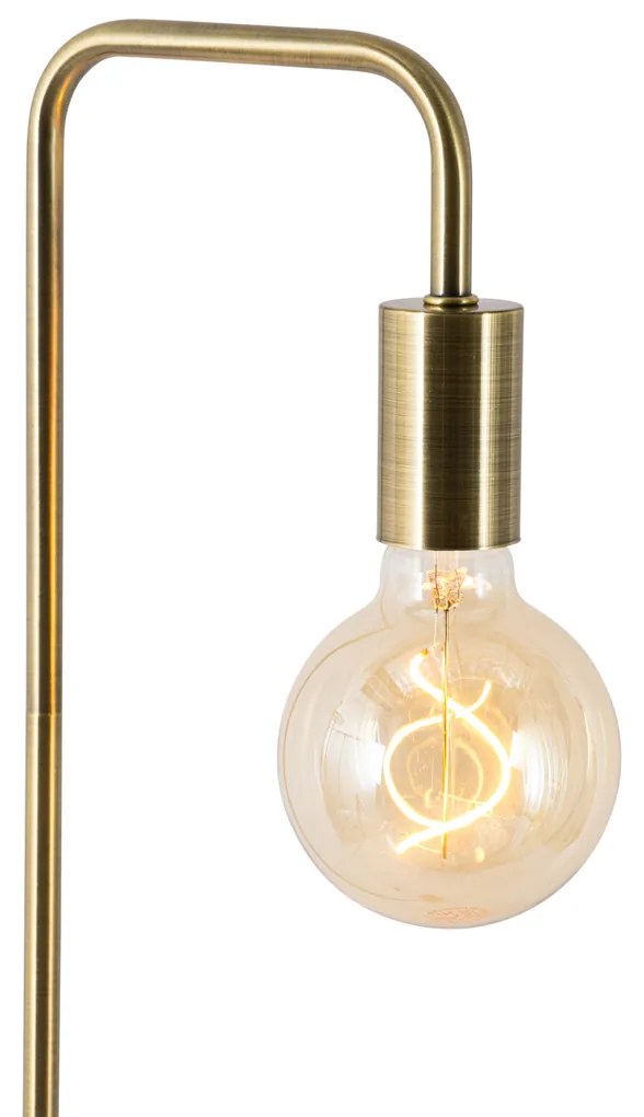 Nowoczesna lampa podłogowa brązowa - Facil Nowoczesny Oswietlenie wewnetrzne