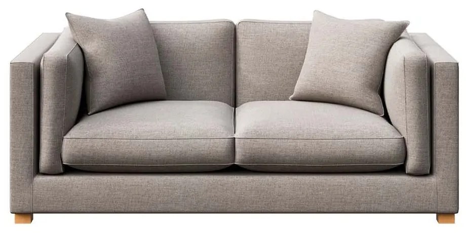 Jasnoszara sofa 195 cm Pomo – Ame Yens