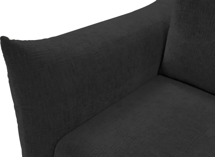 Sofa ADEL z funkcja spania i pojemnikiem CIEMNY GRAFIT OVER THE HORIZON 99