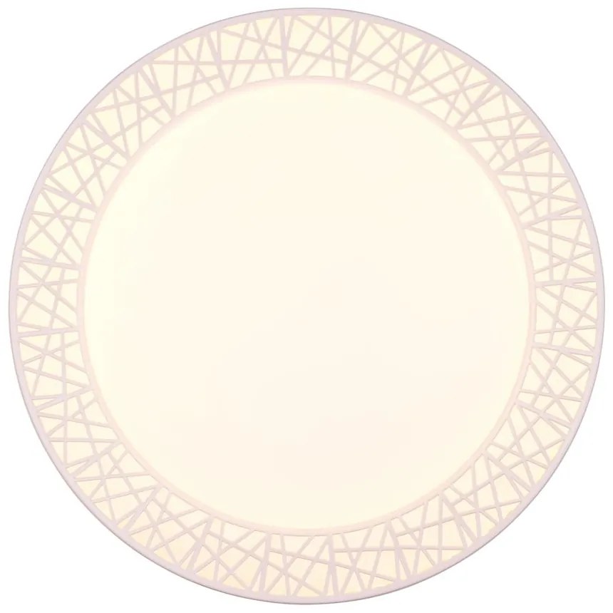 Biała lampa sufitowa LED ø 48 cm Cluster – Reality