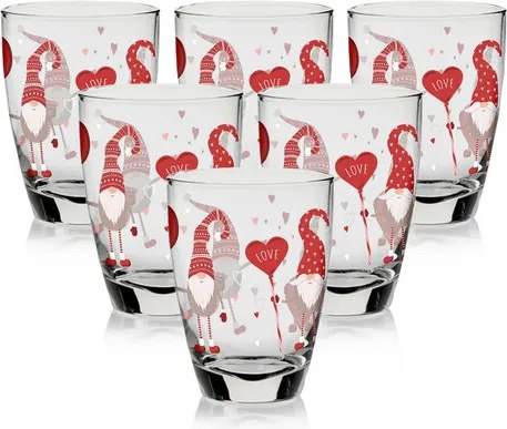 Cerve Zestaw szklanek Happy Elf 300 ml, 6  szt.