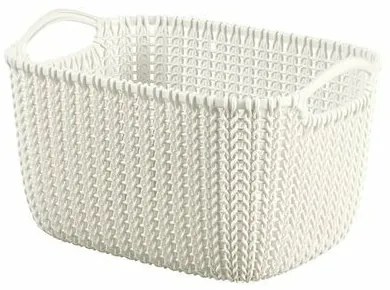 Curver Pojemnik do przechowywania Knit 8 l, kremowy