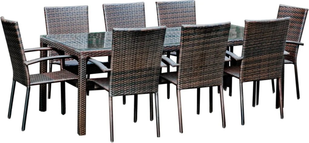 Zestaw mebli ogrodowych 8 osób Sottile