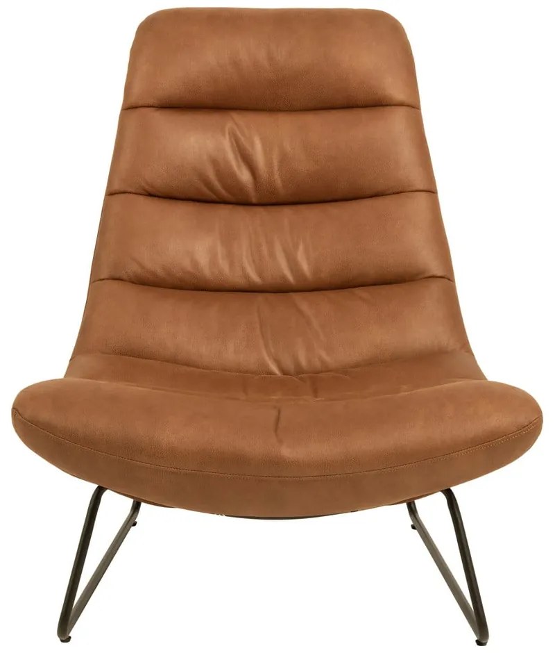 Brązowy fotel relaksacyjny Milford – Actona