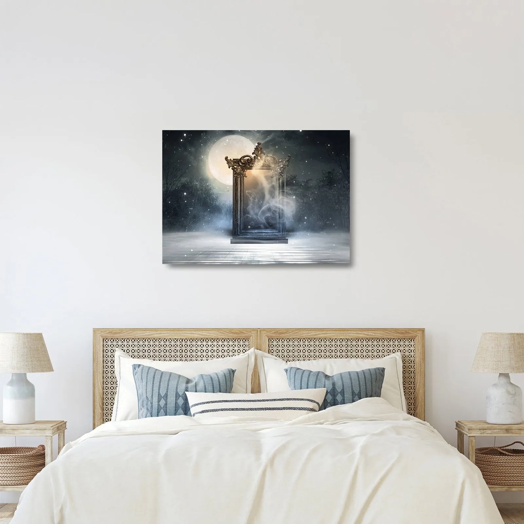 Obraz na szkle - Magiczne lustro (70x50 cm)