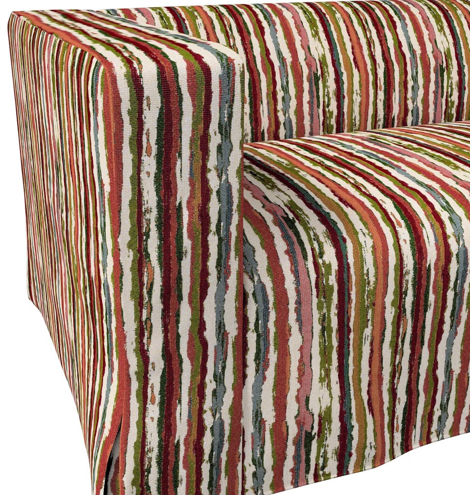 Pokrowiec na sofę Klippan 2-osobową długi z kontrafałdami