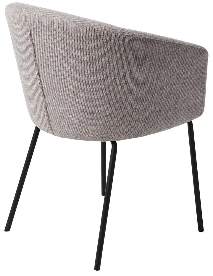 Jasnoszare krzesło Easton – Unique Furniture