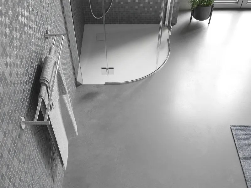 Mexen Bert brodzik półokrągły SMC 90 x 90 cm, biały - 4KR109090