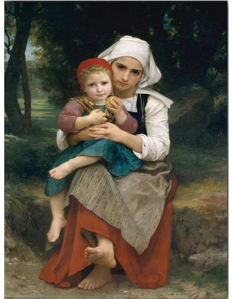 Obraz – reprodukcja 70x100 cm William Bouguereau – Wallity