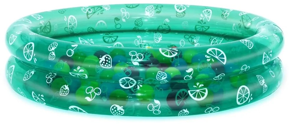 Bestway 51141A Nadmuchiwany basen z piłeczkami (50 szt.), średnica 91 cm
