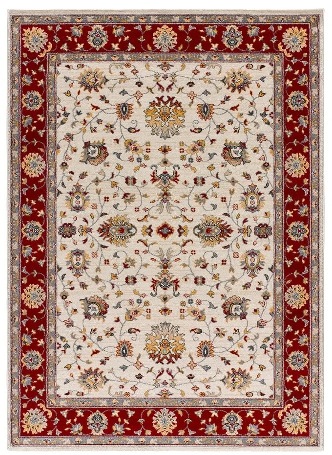 Czerwono-kremowy dywan 160x230 cm Classic – Universal