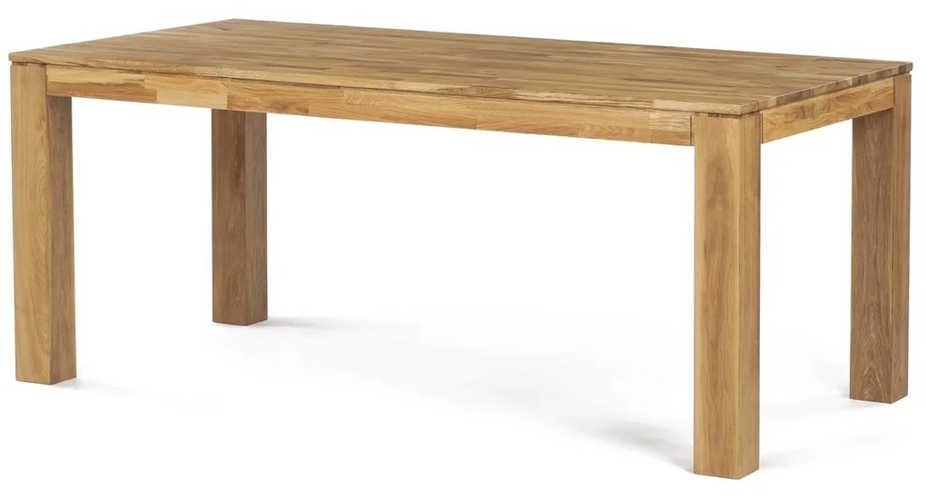 Stół jadalny 180 x 90 cm, dąb, XXL
