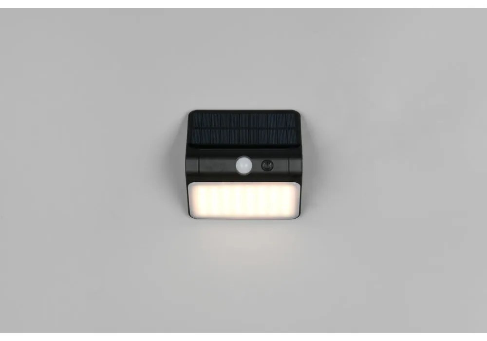 Zewnętrzna solarna lampa ścienna LED (wysokość 12 cm) Olinda – Trio