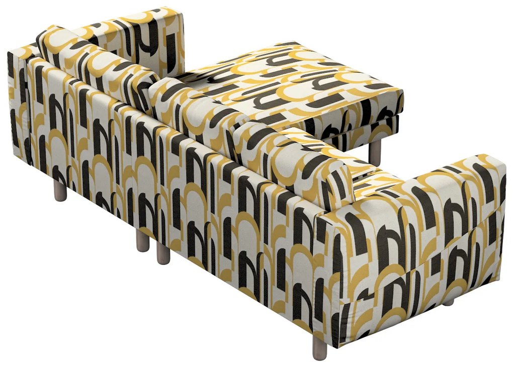 Pokrowiec na sofę Norsborg 3-osobową z szezlongiem