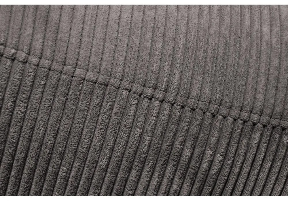 Czarny sztruksowy worek do siedzenia Sofa Lounge – SLOWDOWN