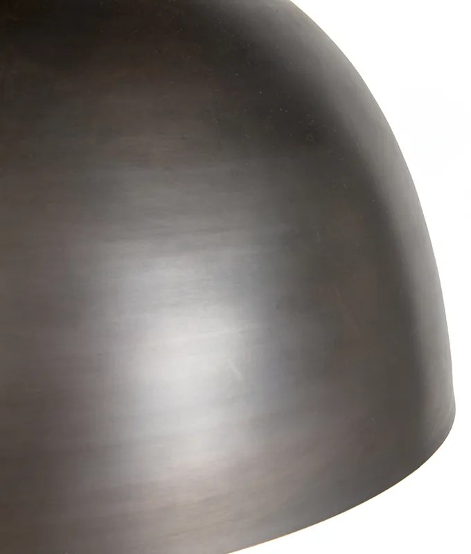 Industrialna lampa wisząca antyczny brąz 60 cm - HoodiPrzemysłowy Oswietlenie wewnetrzne
