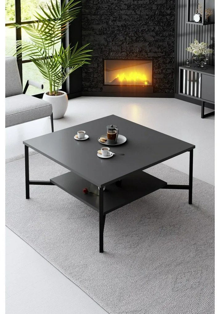 Stolik konferencyjny Black Line Anthracite