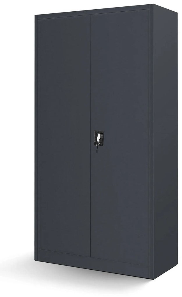 Szafa na narzędzia BRUNO, 920 x 1850 x 500 mm, antracytowa