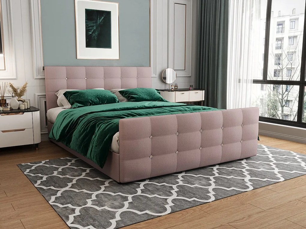 H3/Łóżko kontynentalne KLEO 140x200 Cosmic 14