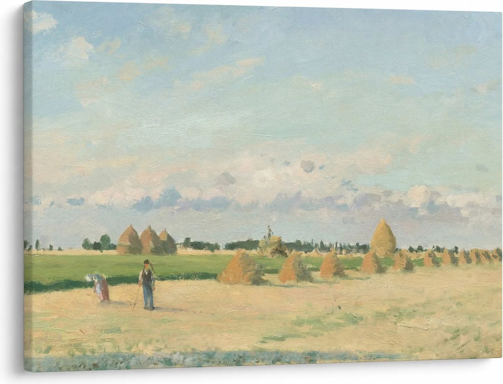 Obraz - Camille Pissarro, Landscape, Ile de France, reprodukcje (70x50 cm)